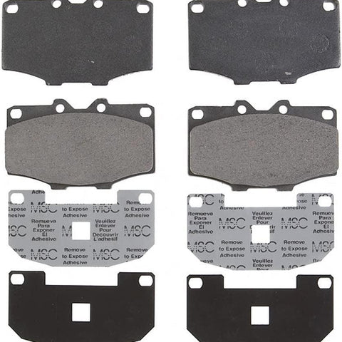 PGD137M Professional Grade Semi-Metallic Disc Brake Pad Set