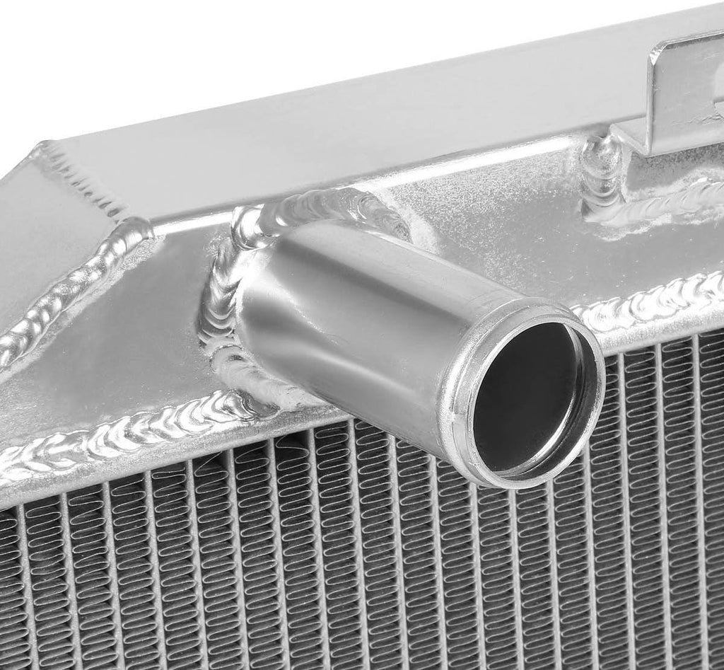 RA-WILLYS-41-3 3-Row Full Aluminum Radiator 20.25" X 20.5" X 5.5" [Compatible with 41-52 Jeep Willys]