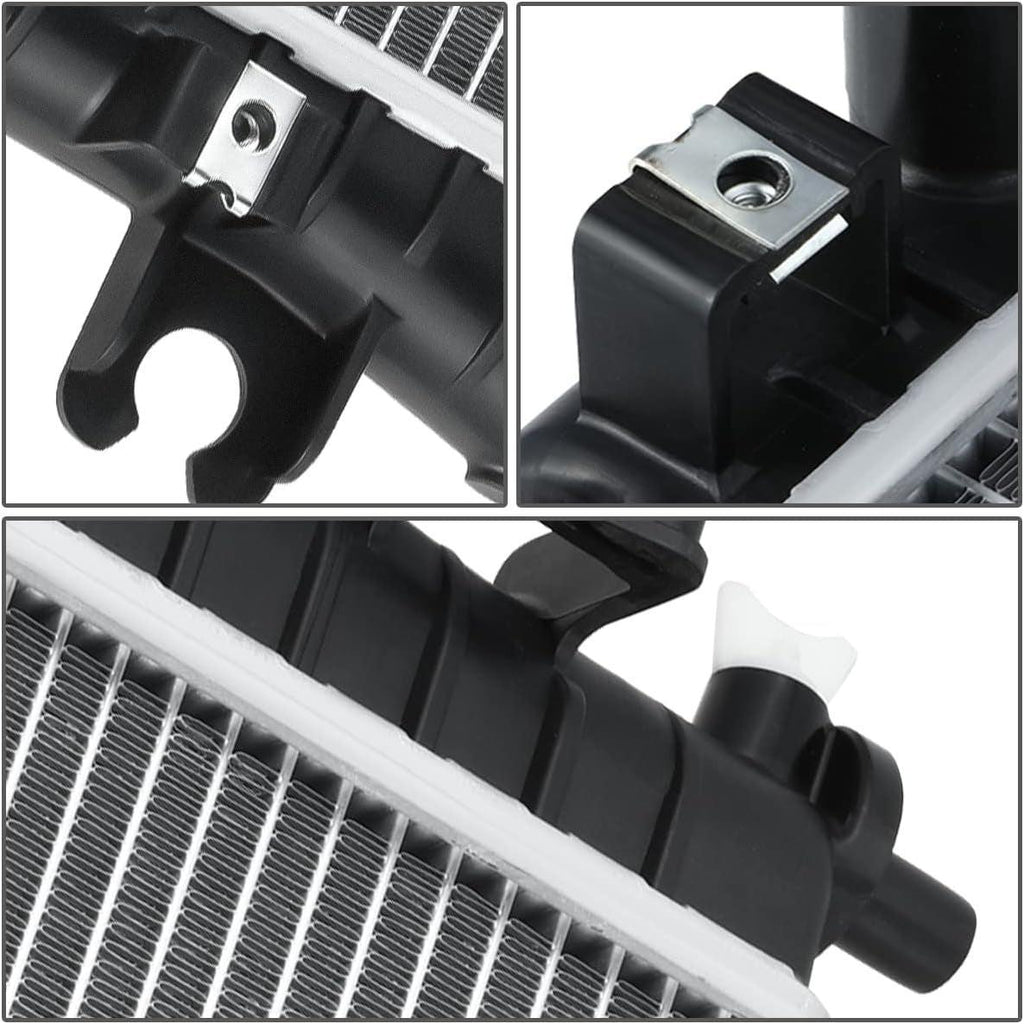 OEM-RA-13453 OE Style 1-Row Aluminum Cooling Radiator Compatible with 2014-2019 Corvette 6.2L Non Supercharged