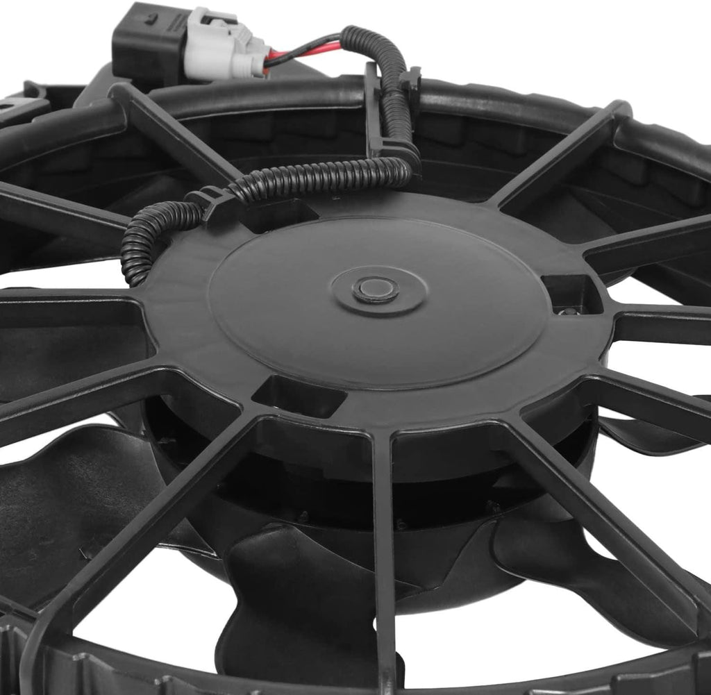 OEM-RF-1101 Factory Style Radiator Cooling Fan Assembly Compatible with 14-16 Elantra / 16-17 Elantra GT / 15-16 Forte / 15-18 Forte5