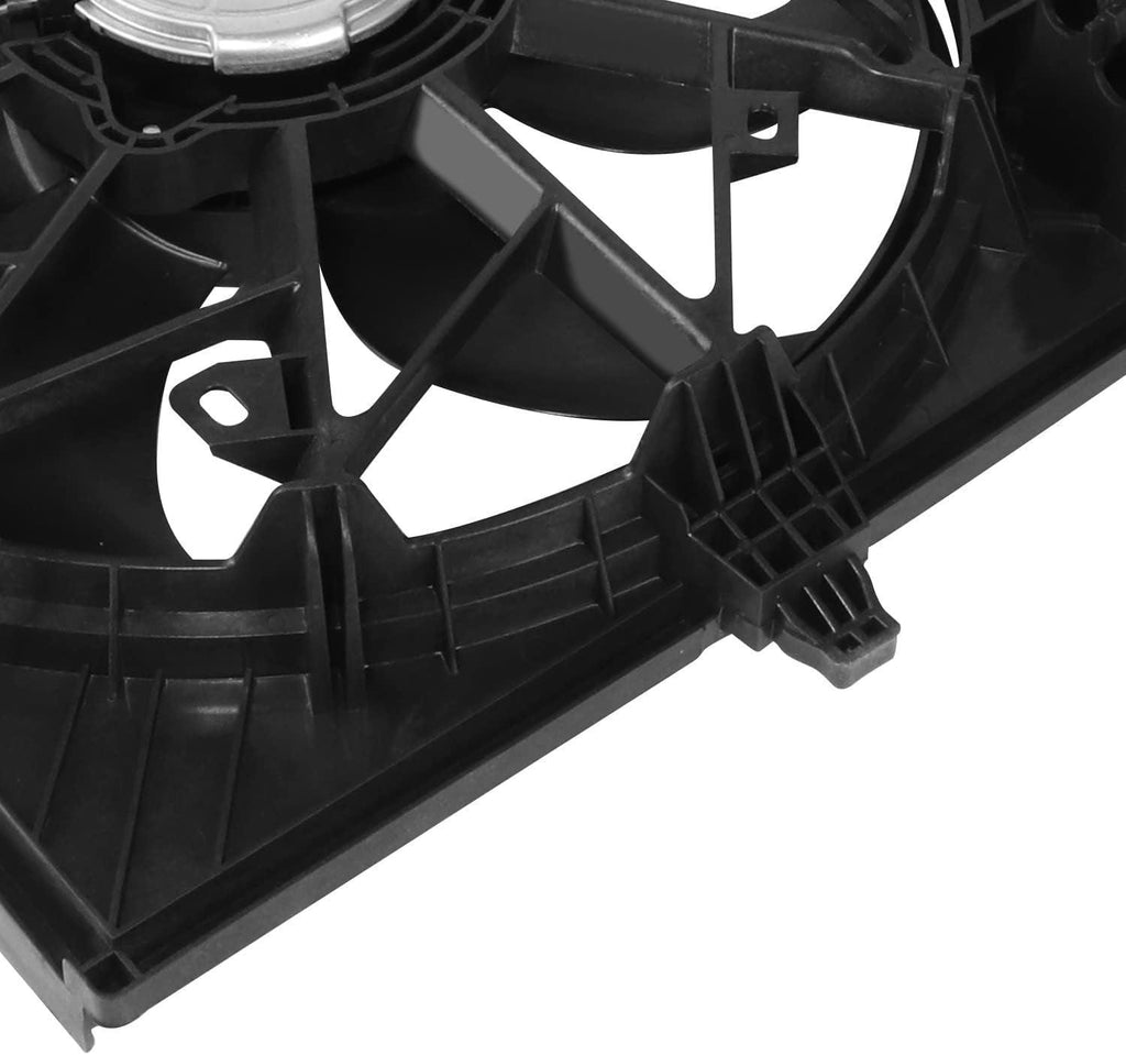 Factory Style Radiator Cooling Fan Assembly Compatible with 14-20 Nissan Rogue 2.5L,OEM-RF-0897