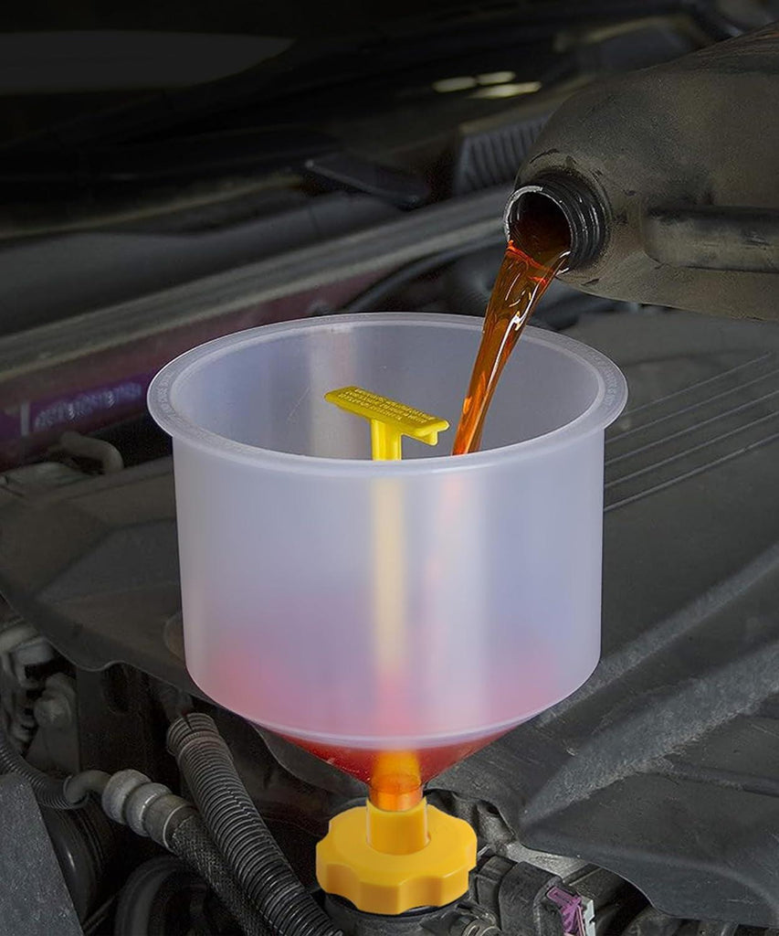 RACOONA Coolant Funnel Kit,Coolant Funnel Radiator Flush Kit,Car Accessories No Spill Coolant Bleeder Kit,Spill Free Radiator Bleeder Funnel Kit,Automotive Antifreeze Bleeder for Universal Vehicles