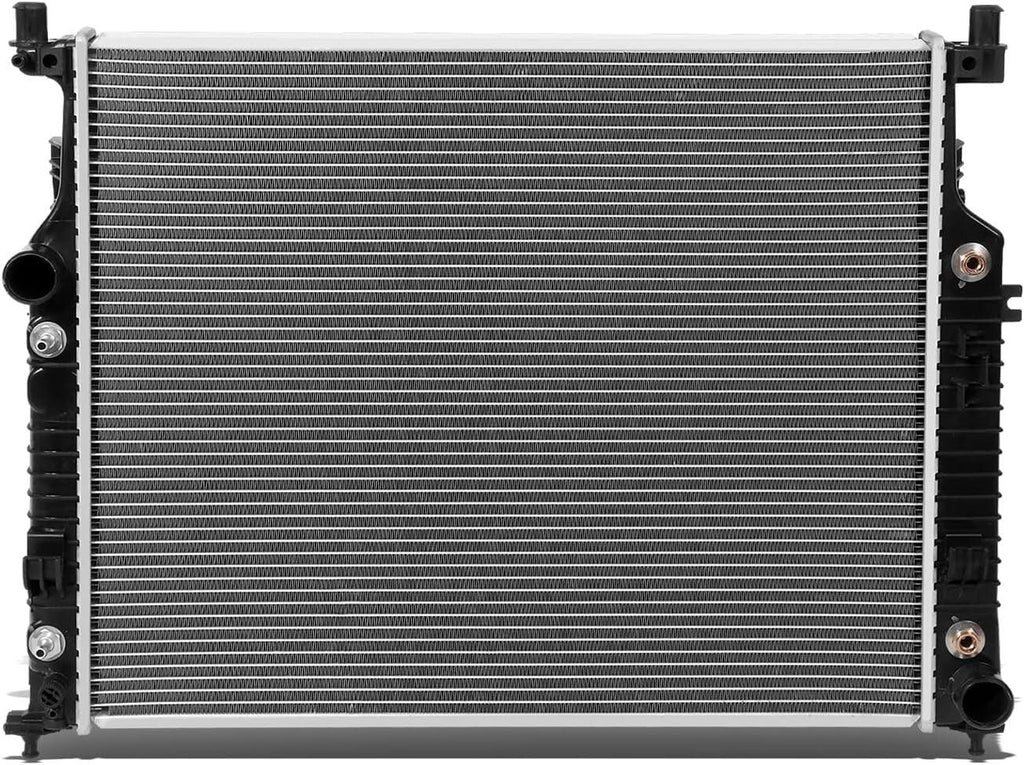 OEM-RA-2909 2-Row Aluminum Core Radiator Compatible with 06-11 ML350 / 06-12 R350,25-1/8" W X 20/13/16" H X 1-5/8" D,1-5/8" Inlet / 1-5/8" Outlet