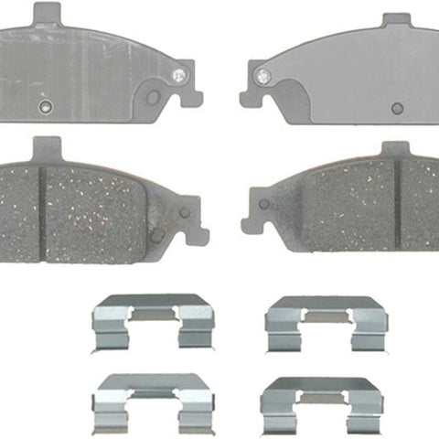 Advantage 14D727CH Ceramic Front Disc Brake Pad Set with Hardware