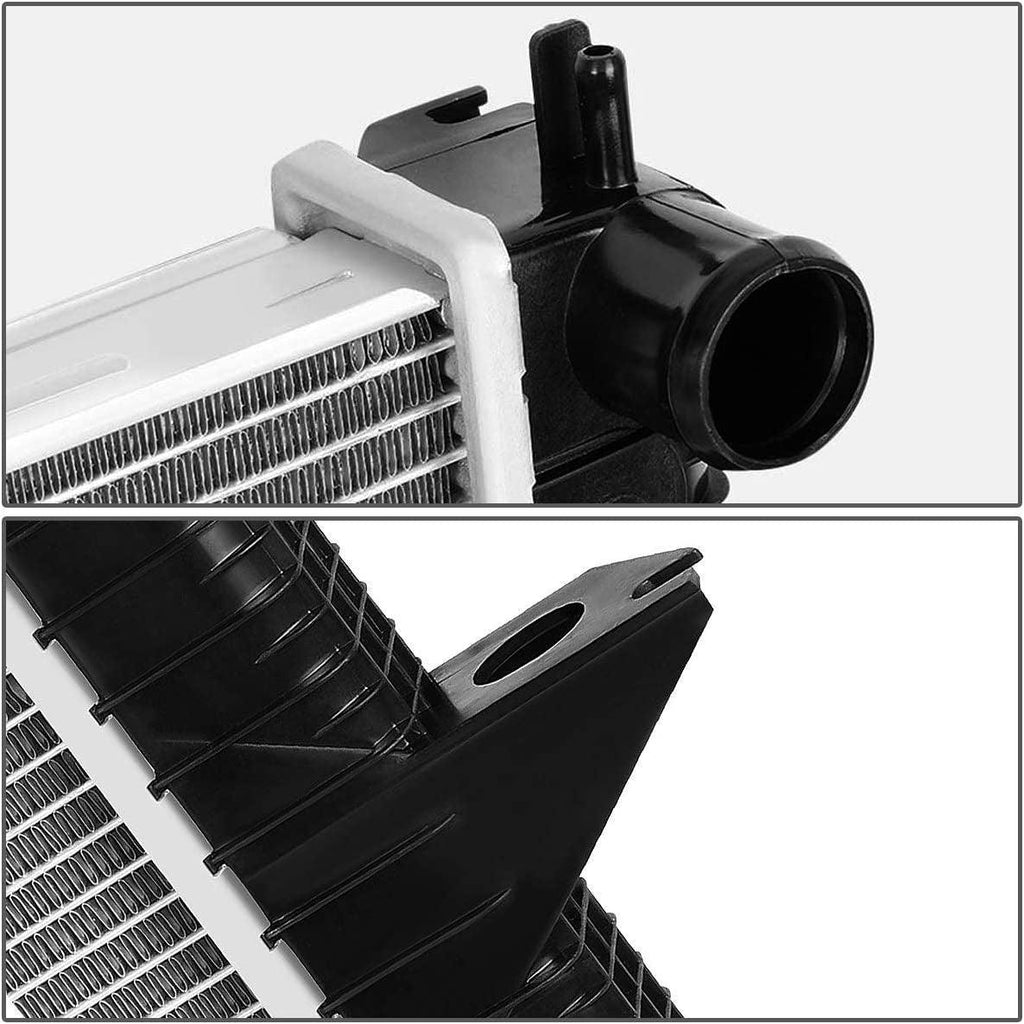 OEM-RA-2424 1-Row OE Style Bolt-On Aluminum Core Radiator Compatible with 99-04 Volvo C70, 99-00 S70 / V70 AT, 23-1/4" W X 15-1/4" H X 1-5/8" D, 1-7/16" Inlet, 1-7/16" Outlet