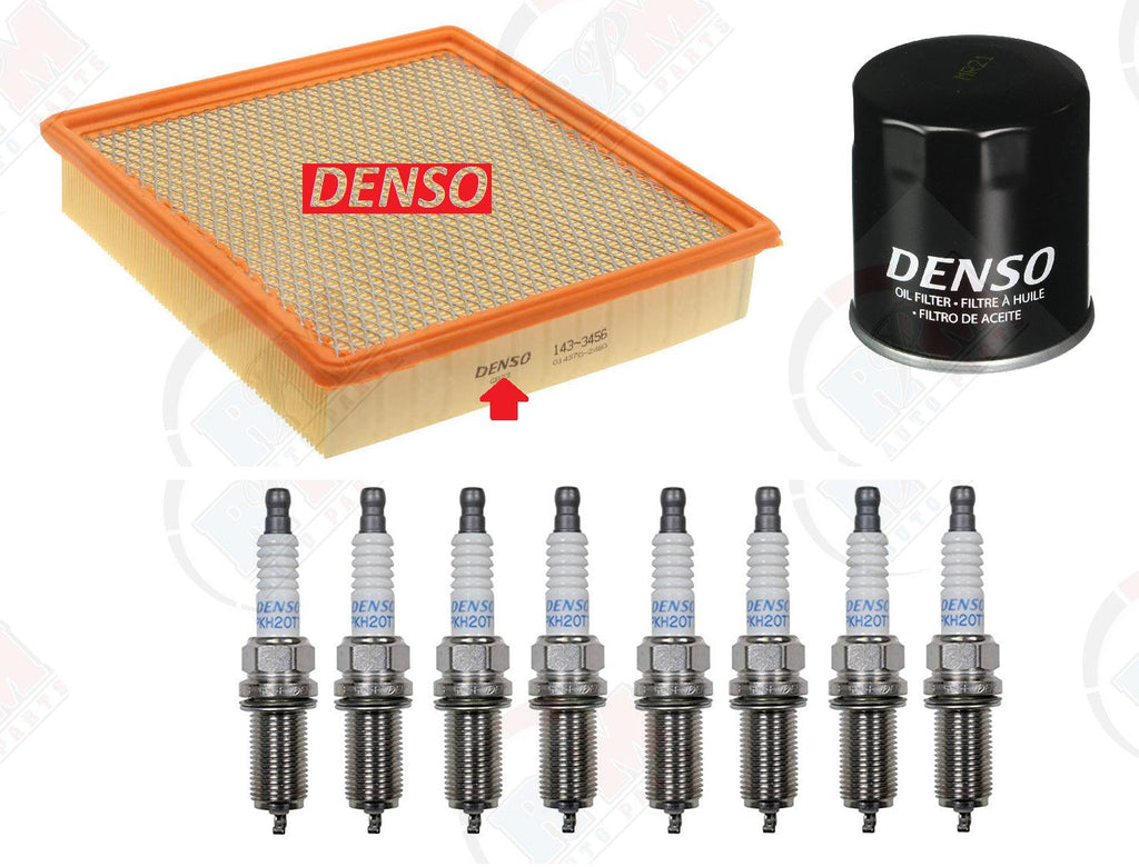 DENSO Filters & Spark Plugs for 2008-2009 Dodge Durango & Chrysler Aspen 4.7L
