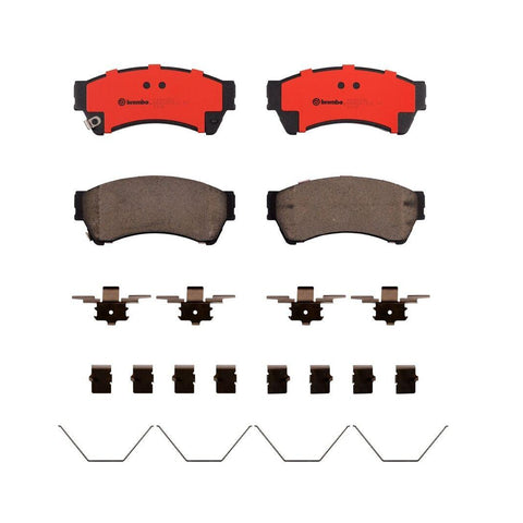 Brembo Front Disc Brake Pad Set for 6, Fusion, MKZ, Milan, Zephyr (P49039N)