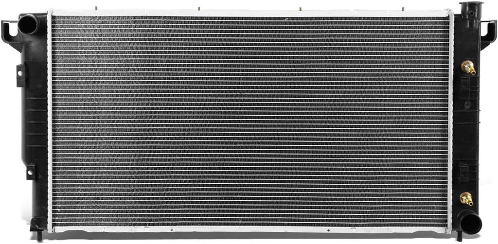 OEM-RA-1555 OE Style Bolt-On Aluminum Core Radiator Compatible with 94-02 Dodge Ram 2500 3500 8.0 AT, 35-15/16" W X 19-7/16" H X 2-1/4" D,1-3/4" Inlet / 2" Outlet