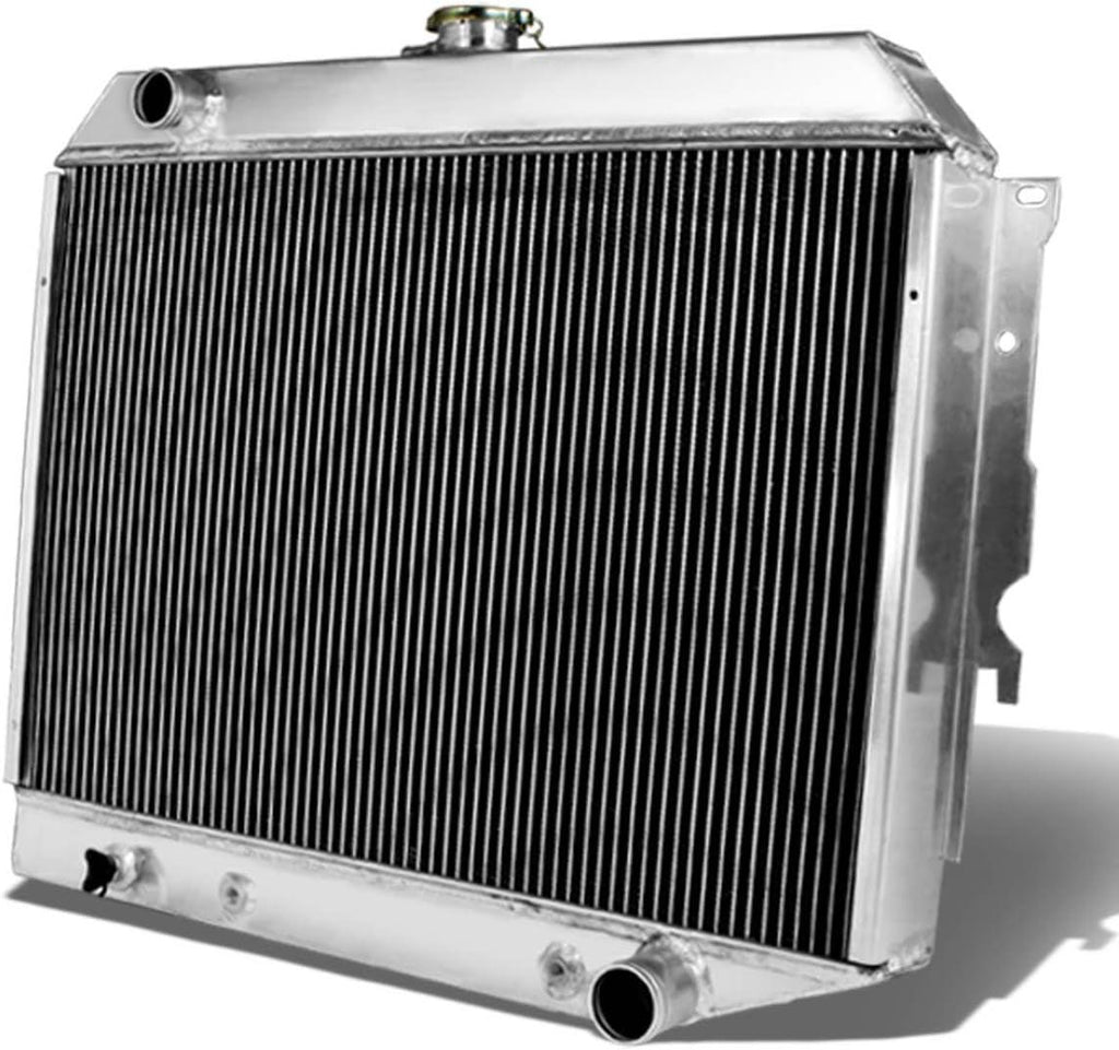 RA-CHARGER68-3 3-Row Full Aluminum Radiator Compatible with 1968-1973 Charger/Coronet/Satellite/Roadrunner V8, 1970-1974 Challenger/Barracuda V8 MT