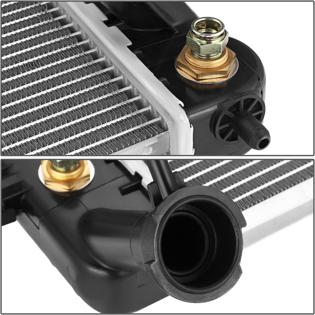 OEM-RA-1519 OE Style 1-Row Aluminum Cooling Radiator Compatible with 94-01 Chevy Lumina / 98-99 Monte Carlo 3.1L 3.4L 3.8L AT