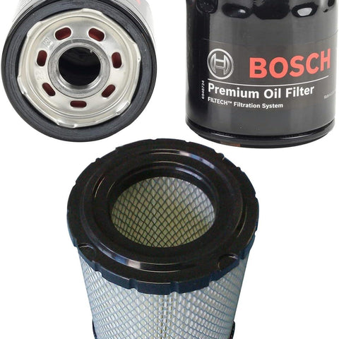 Bosch 3334 & 5335WS Premium Oil Filter and Air Filter Bundle