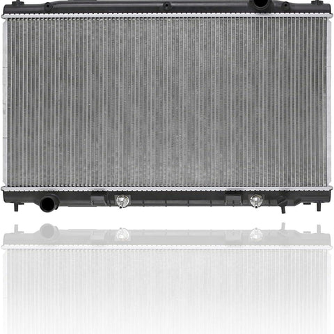 Radiator -  Compatible/Replacement for 13440 14-18 Infiniti Q50 3.7L, 14-18 Q50 Hybrid 3.5L Automatic - Plastic Tank Aluminum Core, with Transmission Oil Cooler