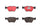 Brembo Front Disc Brake Pad Set for BMW (P06043N)