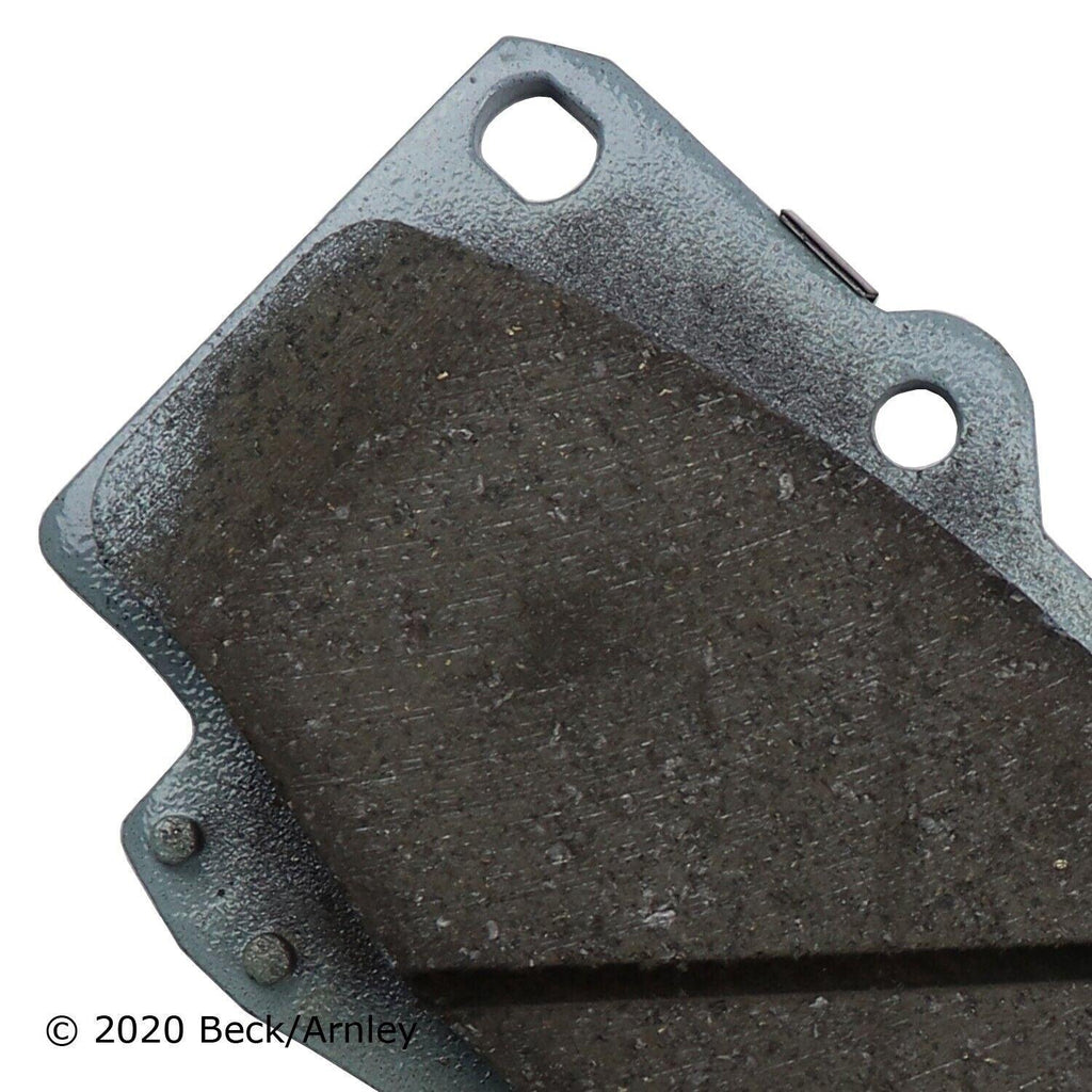 Beck Arnley Front Disc Brake Pad Set for Tacoma, 4Runner, Pickup (085-1391)