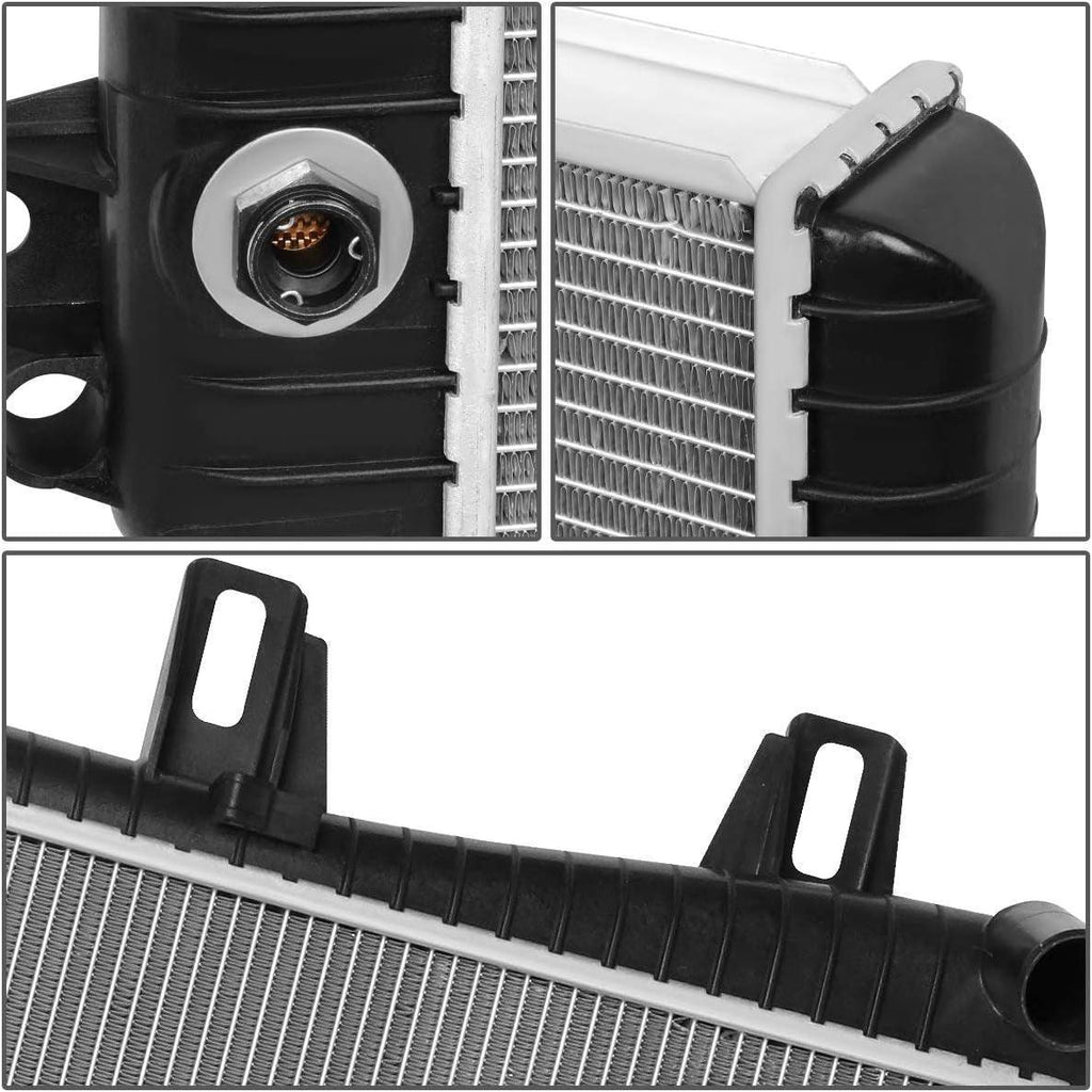 OEM-RA-2857 Factory Style Aluminum Cooling Radiator Replacement Compatible with 06-10 Silverado/Sierra 2500 3500