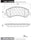 Centric Front Disc Brake Pad for Amarok, Transit (102.15550)