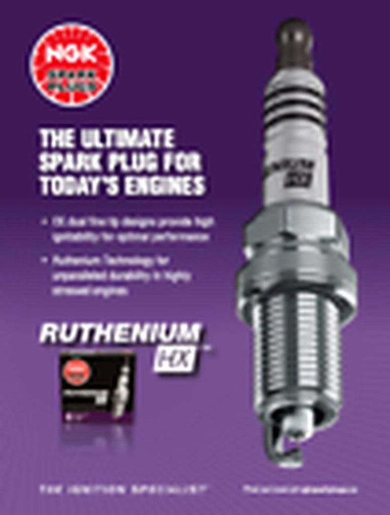 Genuine NGK RUTHENIUM HX Spark Plug 8PCS for 2012-2019 Ford Mustang 5.0L/ 5.2L
