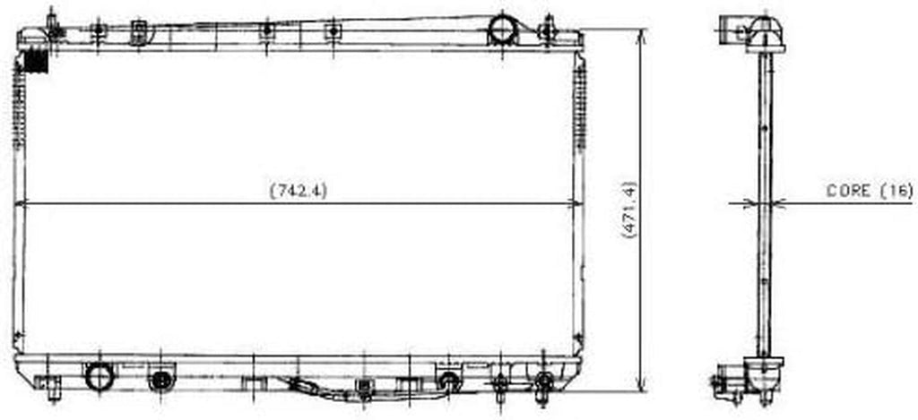221-0513 Radiator