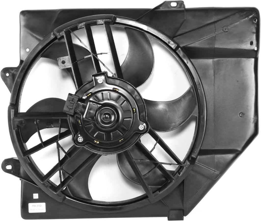 OEM-RF-0461 Factory Style Radiator Cooling Fan Assembly Compatible with 1993-1996 Escort/Tracer At
