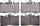 Advics AD0870 Front Brake Pad