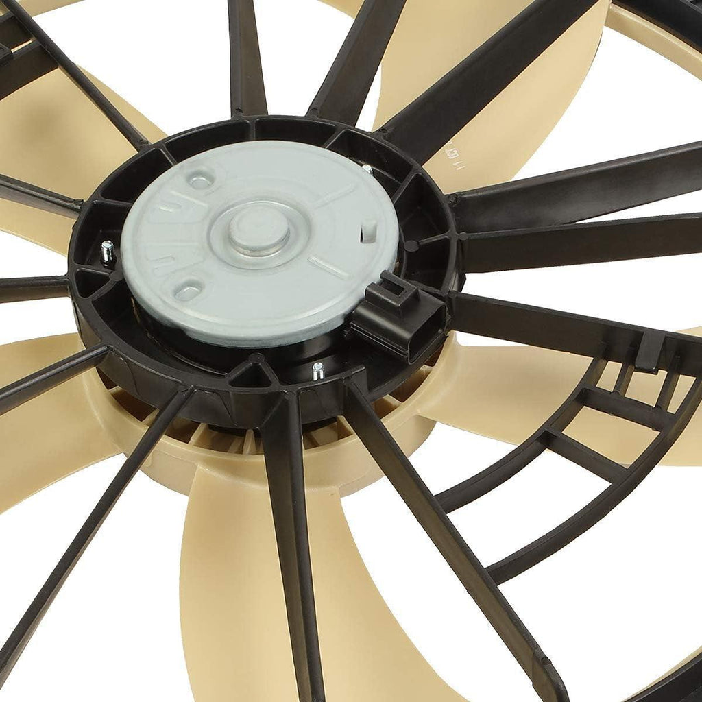 OEM-RF-0143 Factory Style Radiator Cooling Fan Assembly Cooling Efficiency Improved Direct Replacement [Compatible with 05-08 Cadillac CTS / 04-08 SRX]