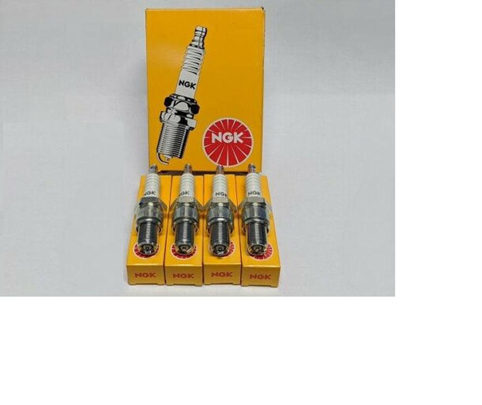 NGK (3194) BR9ES SOLID Standard Spark Plug - Set of 4