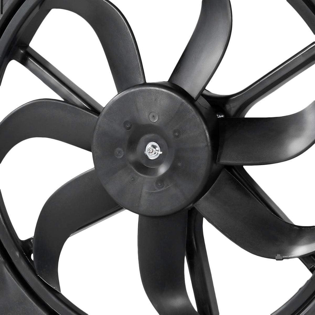 OEM-RF-0090 Factory Style Radiator Cooling Fan Assembly Cooling Efficiency Improved Direct Replacement [Compatible with 06-09 Fusion / 06 Zephyr / 06-09 Milan]