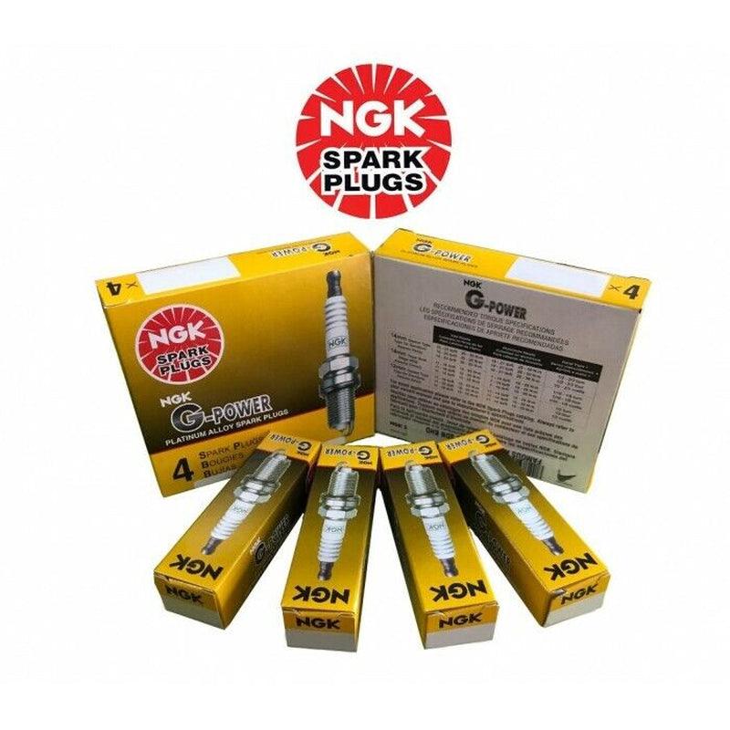 NGK G-POWER Platinum Spark Plugs Set of 4 for Honda Accord 2.4L 2008-2012