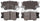 Advics AD1212 Rear Brake Pad