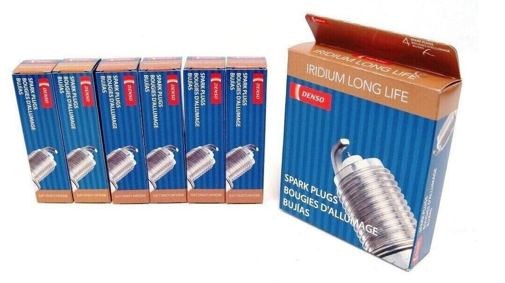 DENSO IRIDIUM LONG LIFE Spark Plugs FK20HBR8 3491 Set of 6