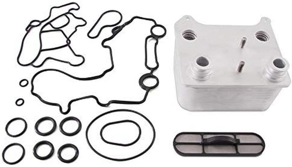 MMOC-F2D-03 Replacement Oil Cooler Compatible with Ford 6.0L Powerstroke 2003-2007