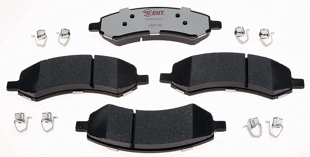 Premium Raybestos Element3 EHT™ Replacement Front Brake Pad Set for Select 1998-2002 Chevrolet Prizm and 1998-2002 Toyota Corolla Model Years (EHT741H)