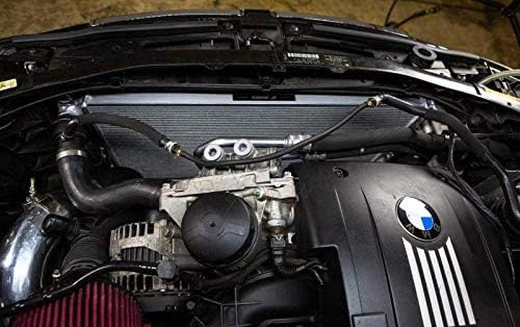 MMRAD-E90-07A Performance Aluminum Radiator, Compatible with BMW 335I/135I (Auto) 2006-2013