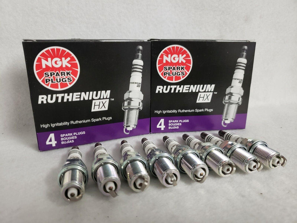 NGK RUTHENIUM HX Spark Plugs LTR5AHX 90220 Set of 8