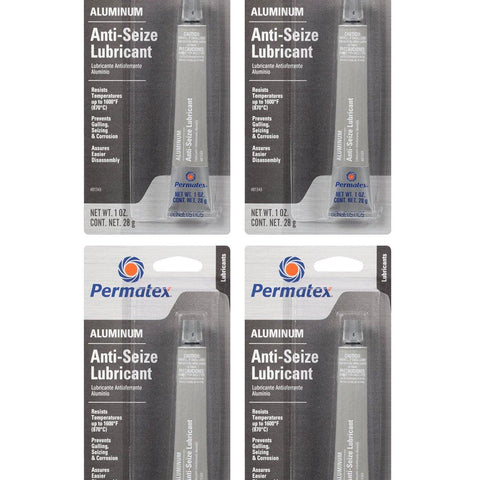 Permatex 81343 Anti-Seize Efhba Lubricant, 1 Ounce Tube (4 Pack)
