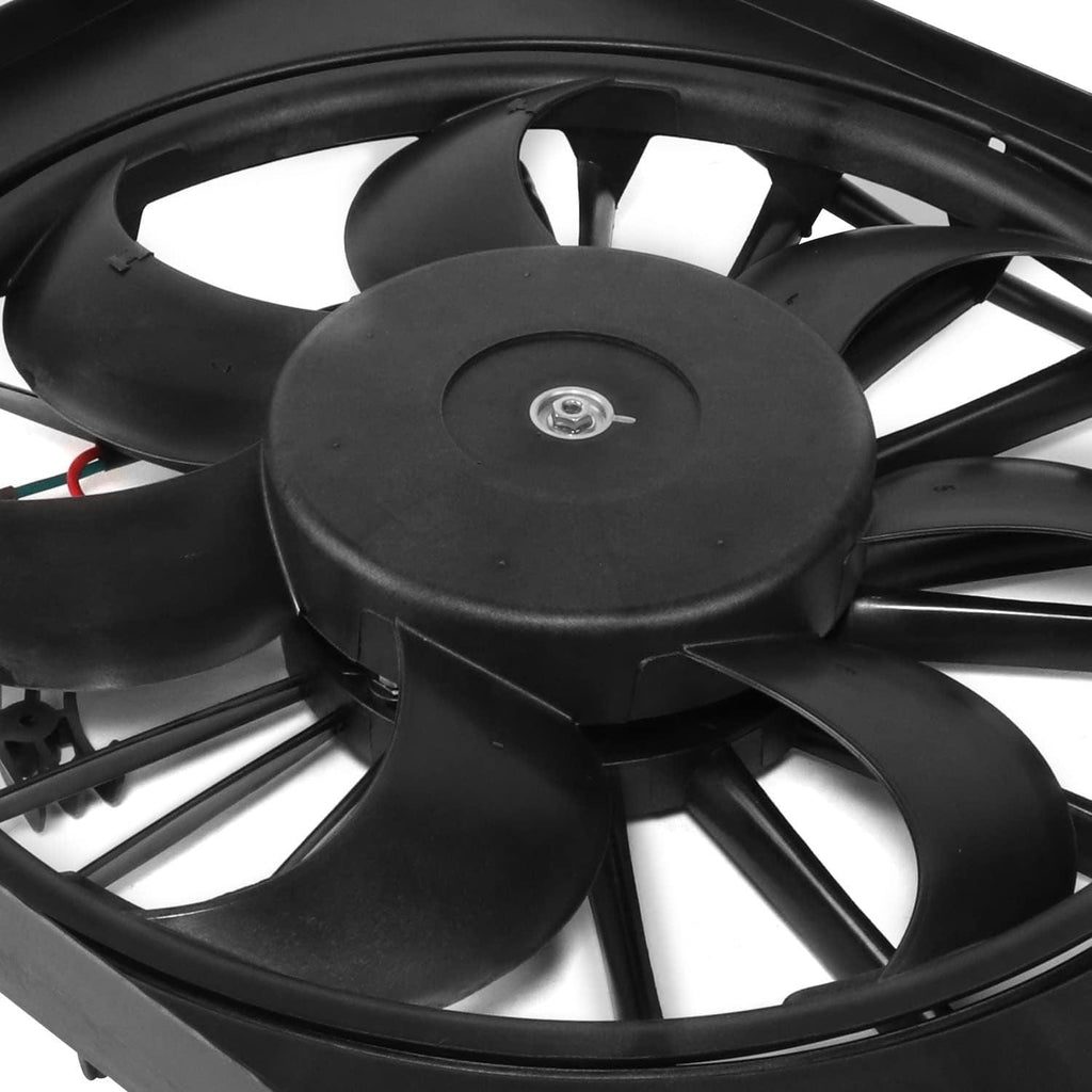 OEM-RF-0417 Factory Style Radiator Cooling Fan Assembly Compatible with 2006-2009 PT Cruiser 2.4L