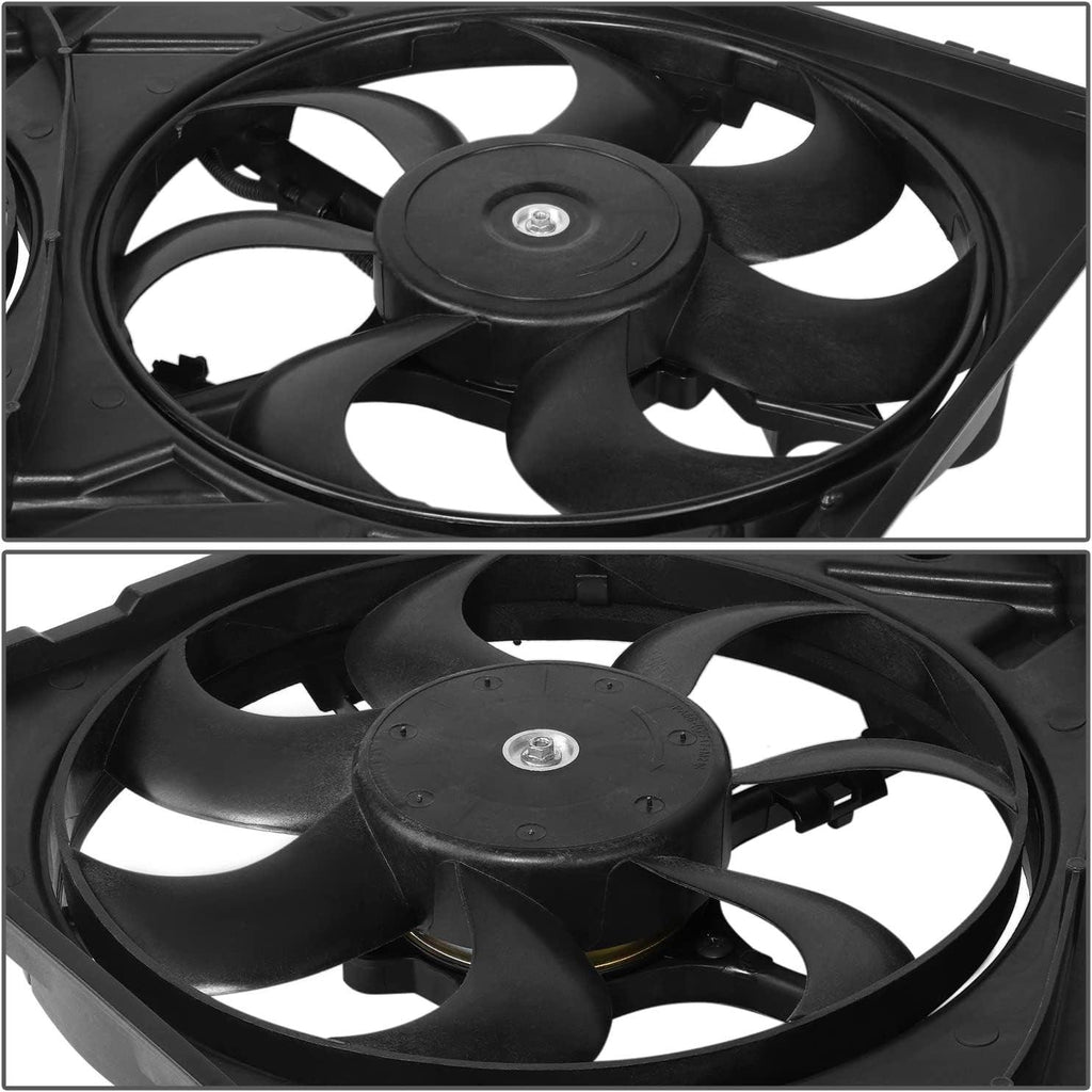 Factory Style Radiator Cooling Fan Assembly Compatible with 03-06 Kia Sorento,Oem-Rf-1168