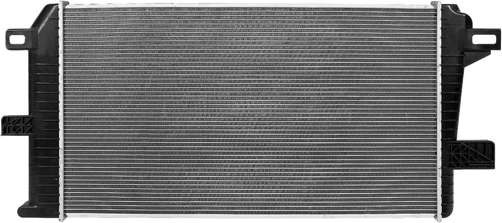 OEM-RA-2510 2-Row Aluminum Core Radiator Compatible with 01-05 Silverado/Sierra 2500 3500,34-1/8" W X 19-7/16" H X 2-3/16" D,1-13/16" Inlet / 1-13/16"Outlet