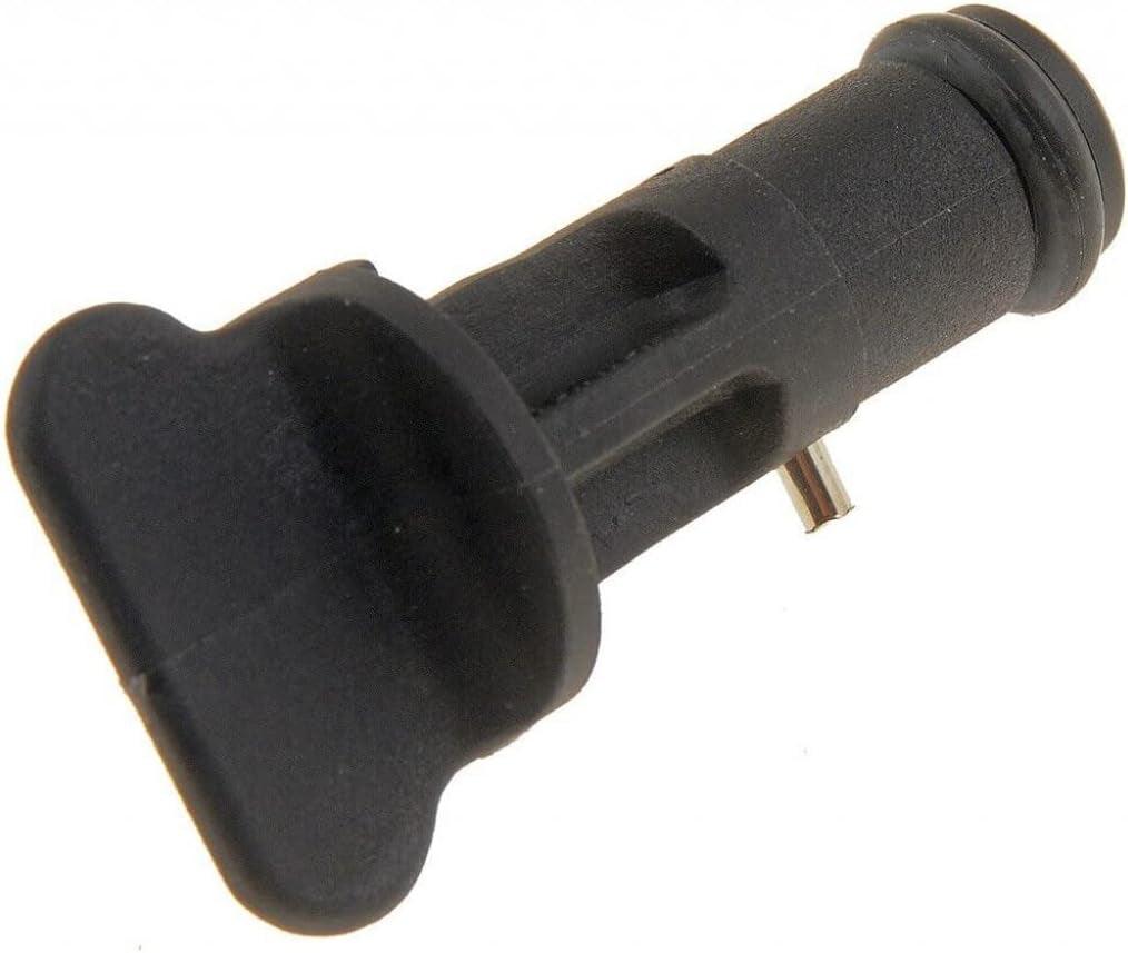 For Chevy C1500/C2500/C3500 1994 95 96 97 98 99 2000 Radiator Drain Cock | Black | Plastic | Replacement for 52462787, 52469665