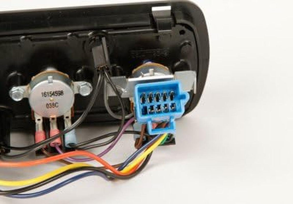 15-73854 GM Original Equipment Auxiliary Heating and Air Conditioning Control Panel