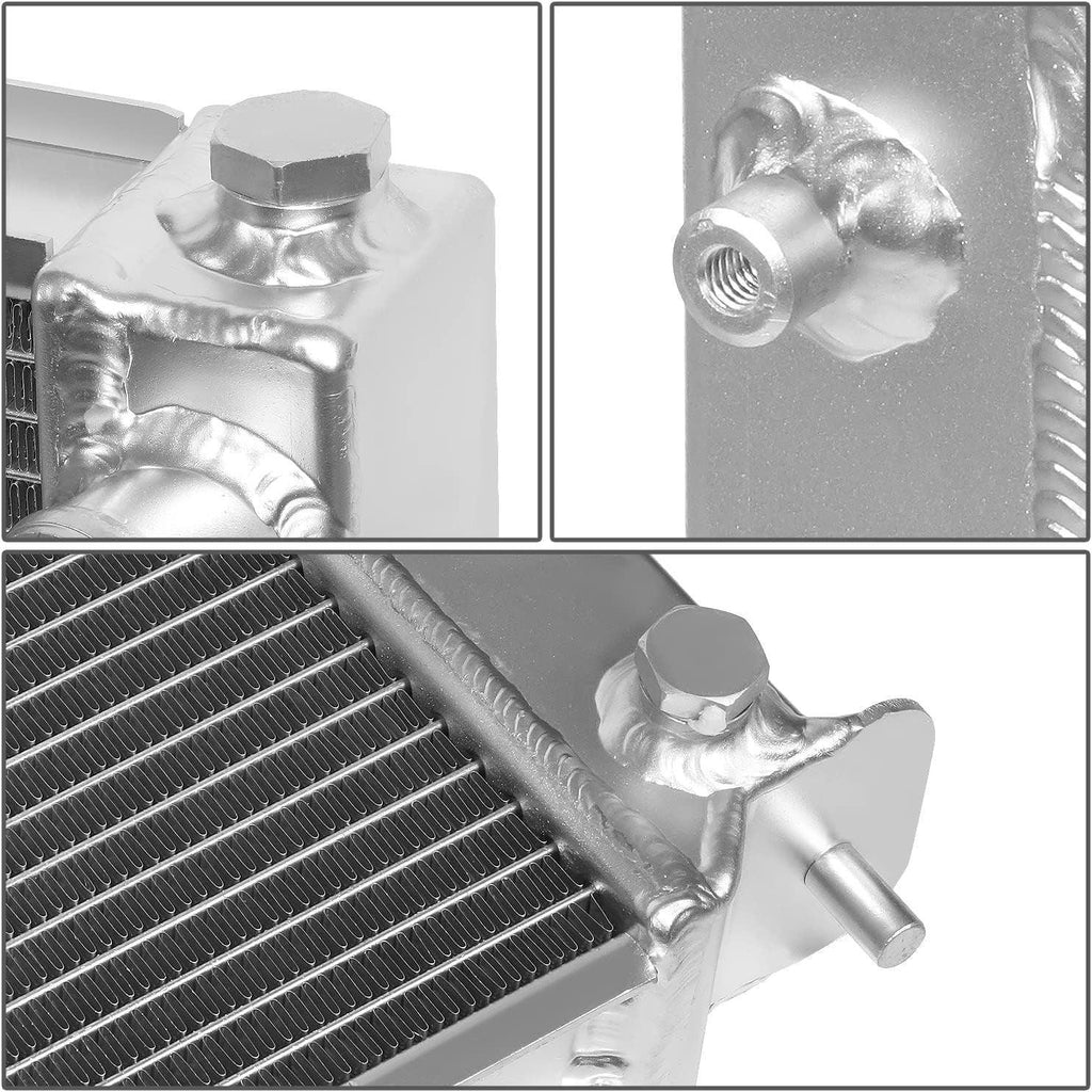 RA-300ZXT-2 2-Row Full Aluminum Radiator Compatible with 90-96 Nissan 300ZX Turbo