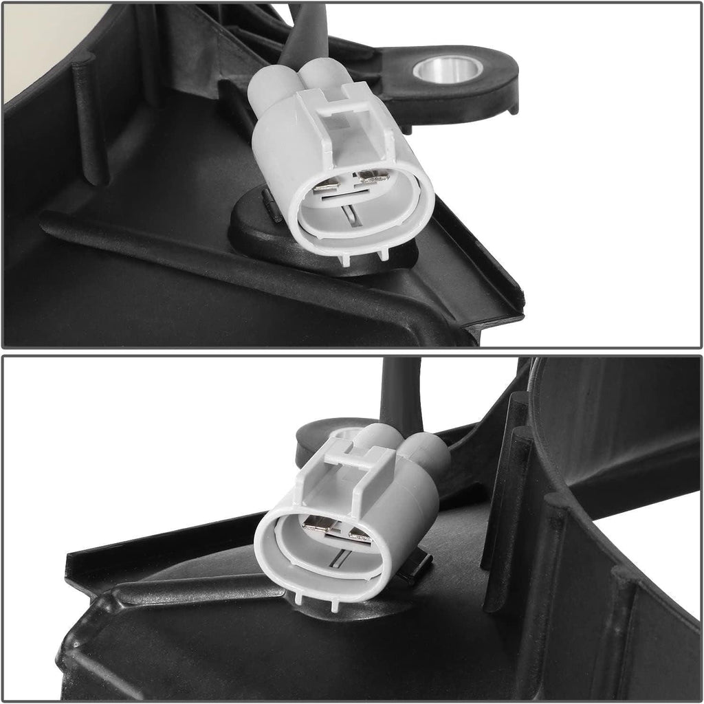 OEM-RF-0980 Factory Style Radiator Cooling Fan Assembly Compatible with 1998-2001 Prizm / 1998-2002 Corolla