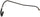 Automatic Transmission Oil Cooler Hose for Cirrus, Sebring, Stratus 624-389