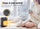 Space Heater, 1500W Electric Heaters Indoor Portable with Thermostat, PTC Fast Heating Ceramic Room Small Heater with Heating and Fan Modes for Bedroom, Office and Indoor Use