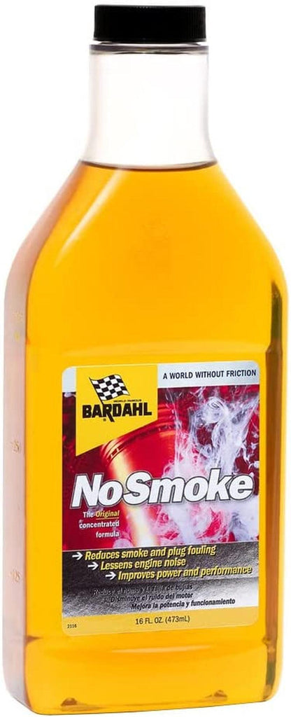 Bardahl 2116 Original Formula No Smoke Oil Additive - Reduces Oil Burning and Exhaust Smoke - 16 Fl. Oz. (Pack of 1)