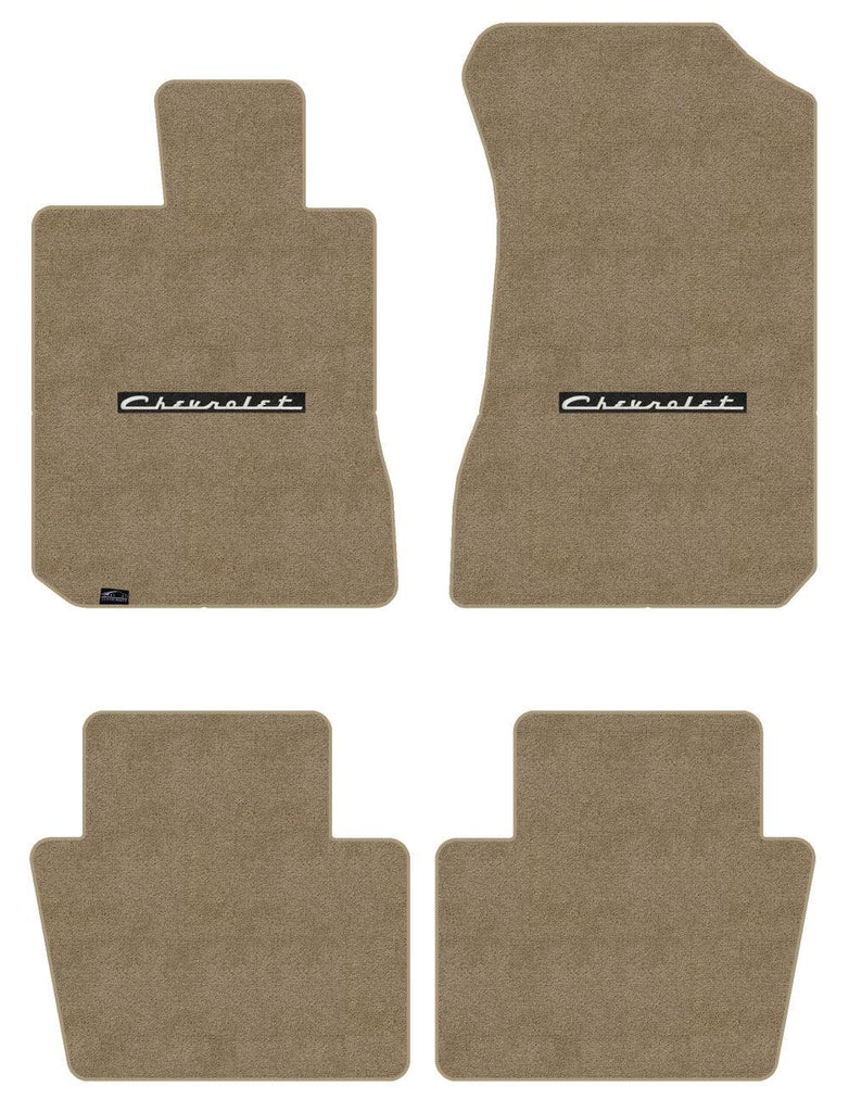 Lloyd Ultimat Front & Rear Mats for '58 Chevy Bel Air W/Silver on Black Chevy