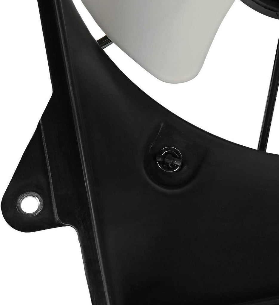 OEM-RF-0290 Factory Style Radiator Cooling Fan Assembly Cooling Efficiency Improved Direct Replacement [Compatible with 05-10 Scion Tc] Black
