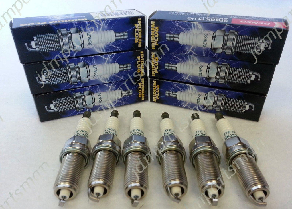 FOR BMW Tune up Kit Air-Oil-Cabin Filter Denso Long-Life Spark Plugs Drive Belt