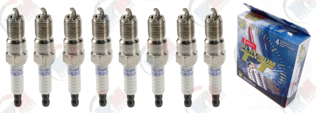 DENSO "PLATINUM" TT Spark Plug Set of 8 for 1996-2000 Chevrolet C3500 5.7L 7.4L
