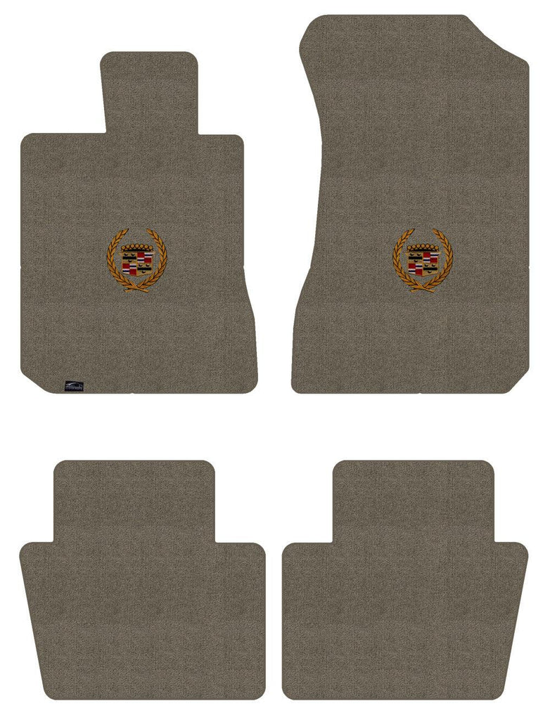 Lloyd Ultimat Front & Rear Mats for '71-73 Cadillac Calais W/Gold Cadillac Crest
